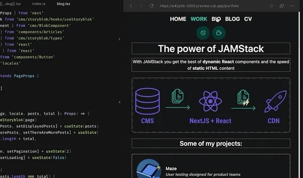 NextJS + CMS